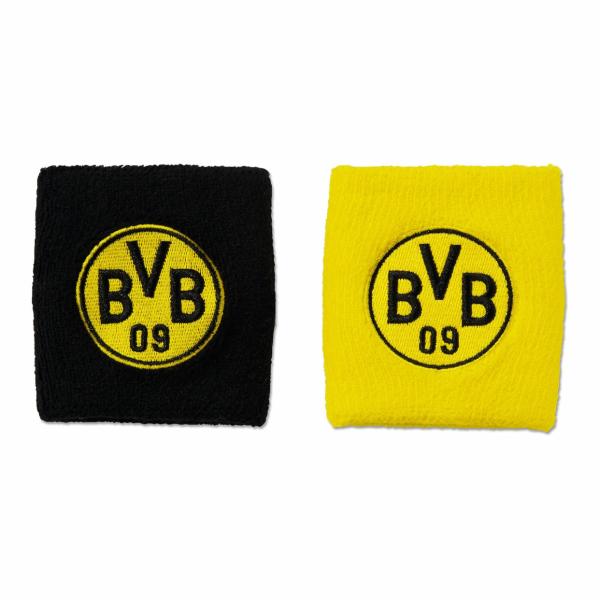 Borussia Dortmund BVB Schweißband 2er-Set Schwarz/Gelb
